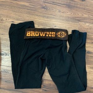 VS PINK nfl Cleveland Browns yoga pants